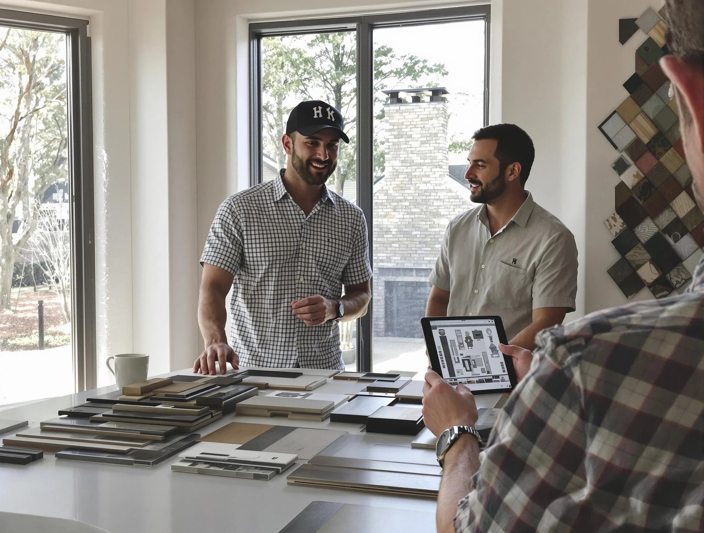 Center Chimney Sweep remodeling a chimney and fireplace in Center, PA