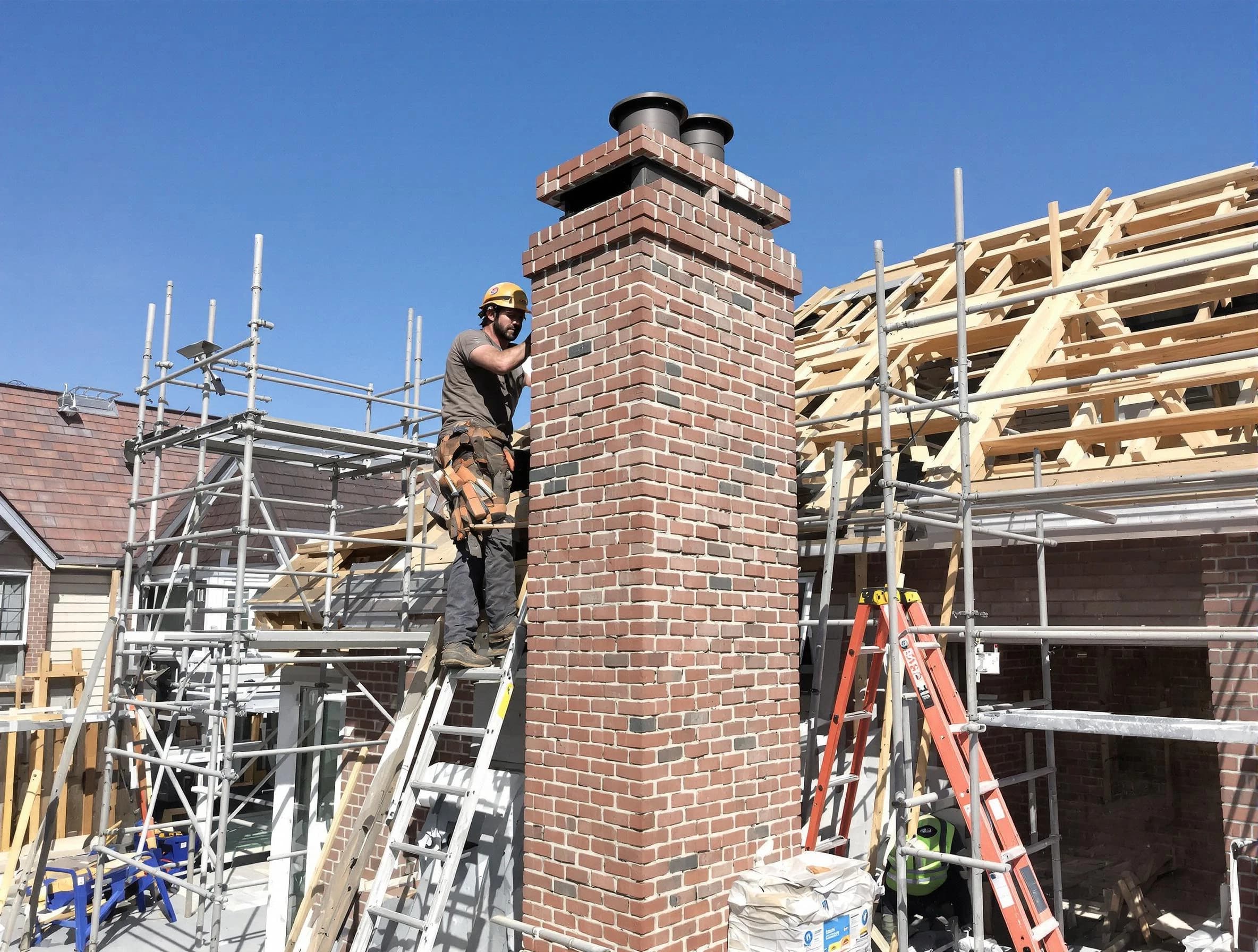 New chimney installation completed by Center Chimney Sweep in Center, PA