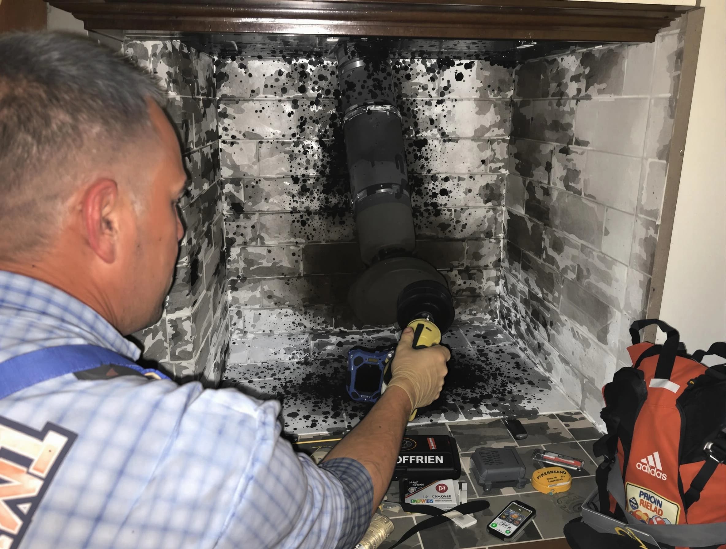 Creosote removal service by Center Chimney Sweep in Center, PA