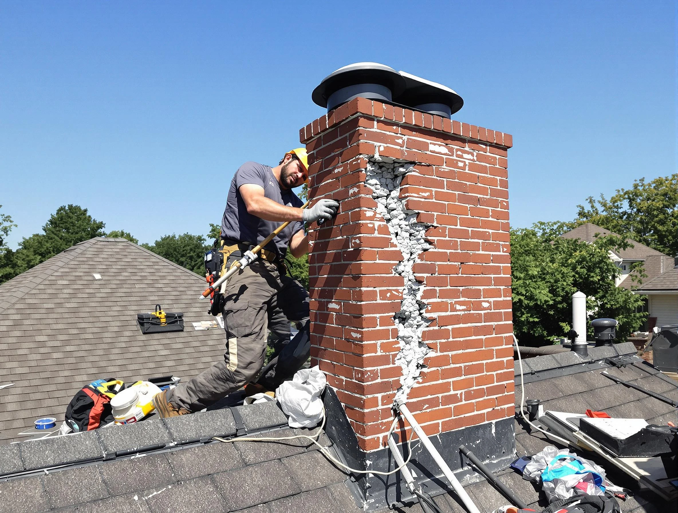 Chimney Repair in Center