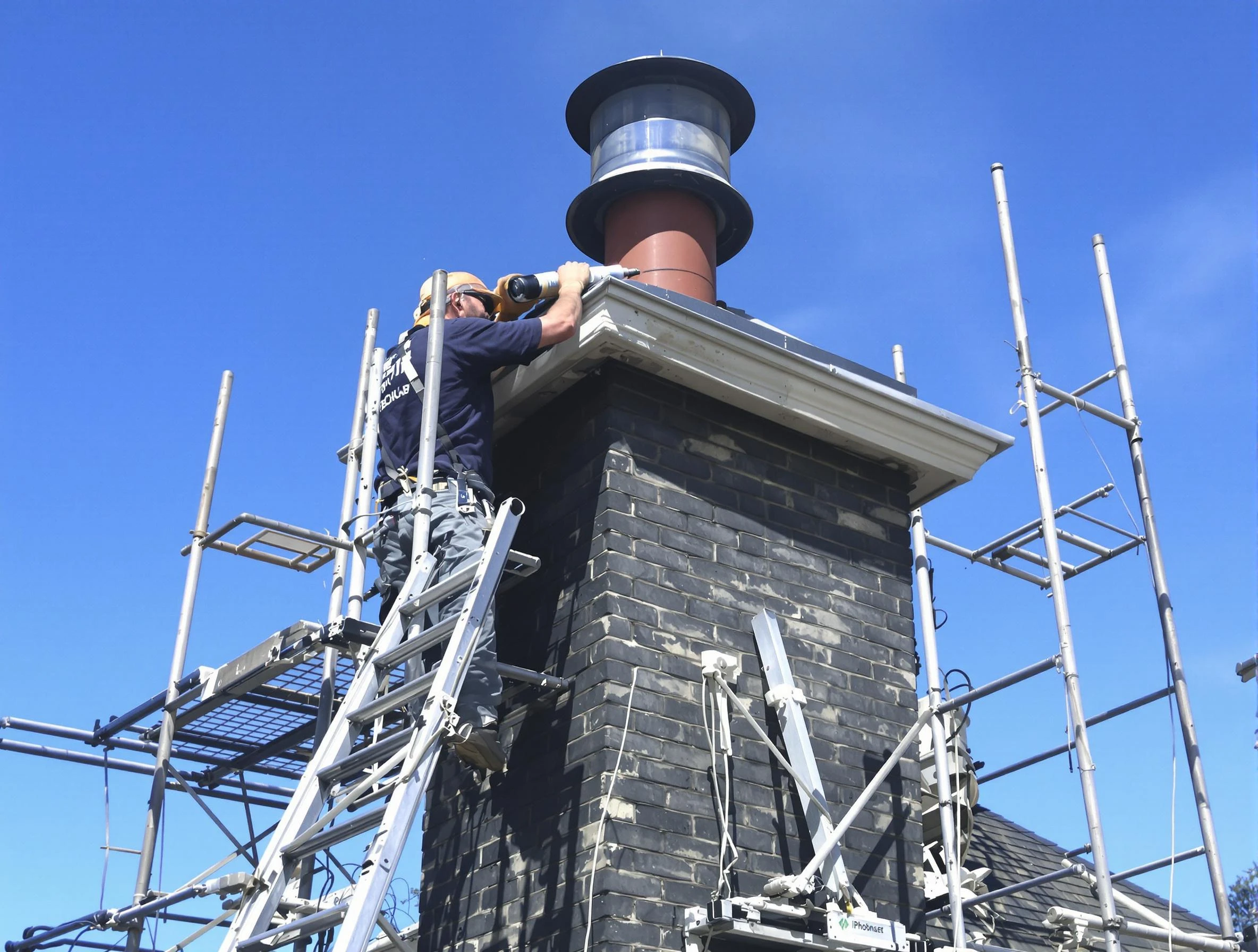 Sturdy chimney crown finished by Center Chimney Sweep in Center, PA